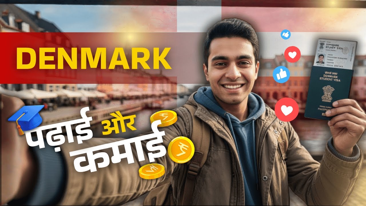 Denmark Study Visa 2026 | 1 Visa, 27 Europe Countries | Work, Job & PR Explained