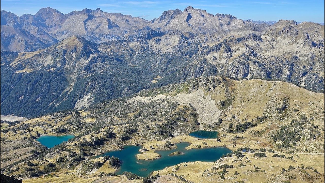 Pic de Pichaley et lacs de Bastan