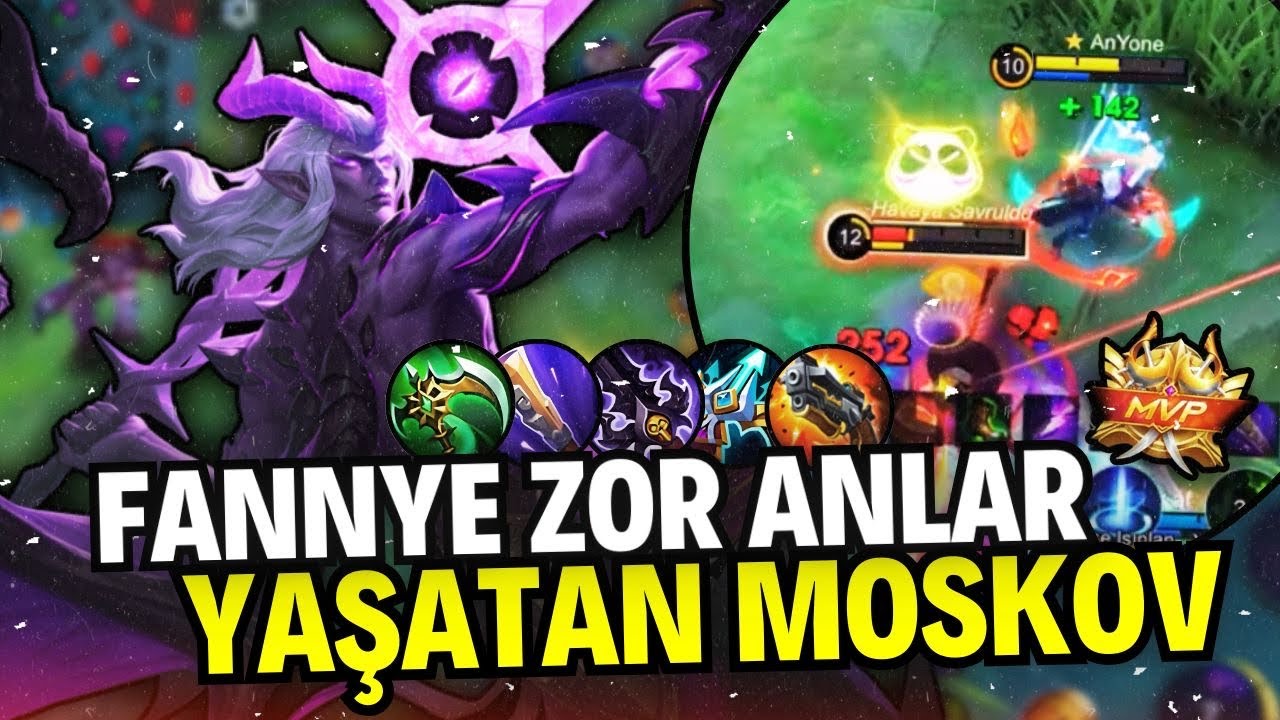 MOBİLE LEGENDS ' in EN EĞLENCELİ MAÇLARINI OYNADIM - MOSKOV SAPLADI