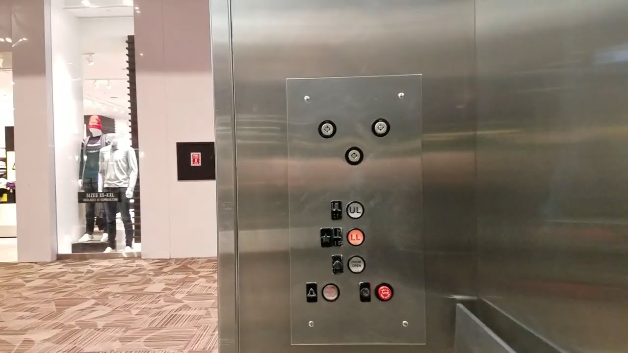 Glass Westinghouse Hydraulic Elevator - Crystal Mall, Waterford, CT