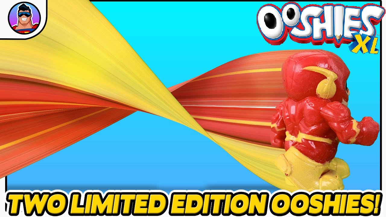 OOSHIES XL Marvel, Disney & DC Comics Ooshies opening ! Two LIMITED EDITION Crystal Ooshies Found!
