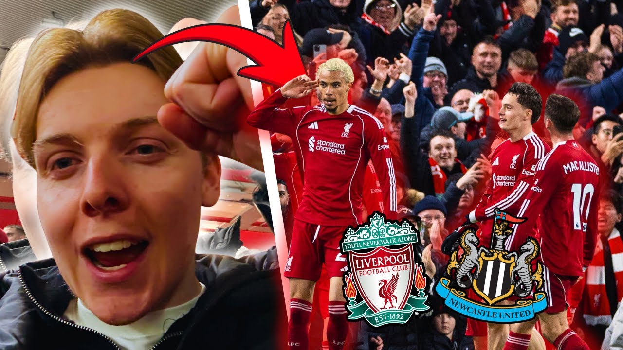 HUGO EKITIKE MASTERCLASS 🤩 LIVERPOOL VS NEWCASTLE MATCHDAY VLOG ⚽️🔴
