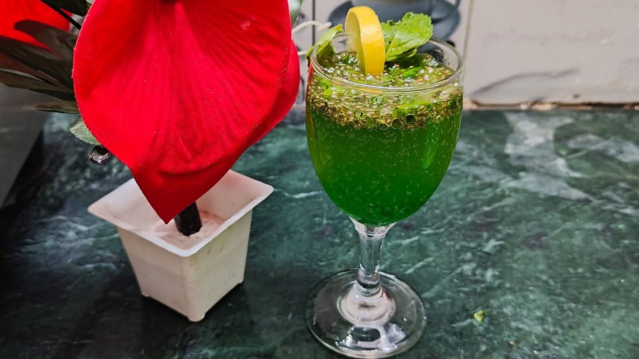 Majito recipe#lemon wala majito#Green majito juice recipe