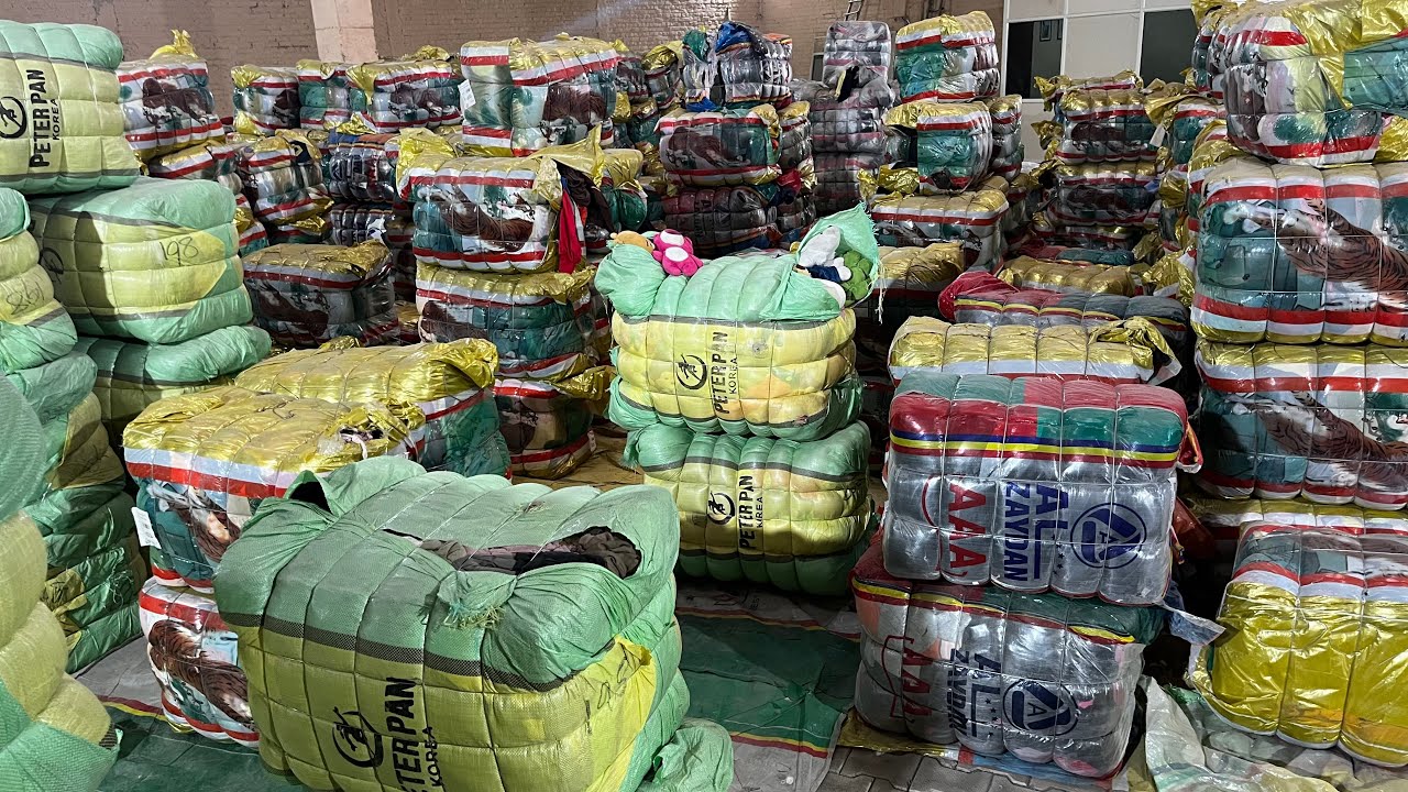 प्रेस के बाद दिखाया माल || Showroom Quality Bale || Original Export Surplus || #exportsurplus 