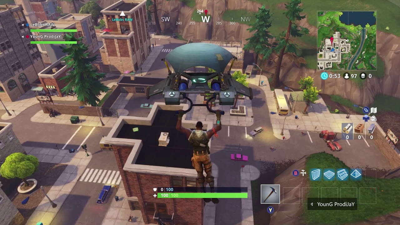 WORST FORTNITE DUO EVER? hilarious The TRASH BROS Tilted Towers too much