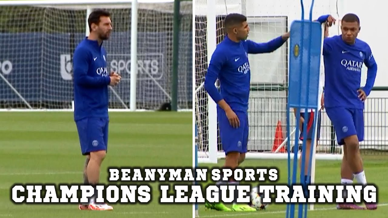 Messi, Neymar, Mbappe have fun in PSG training ahead of Maccabi Haifa Champions League clash