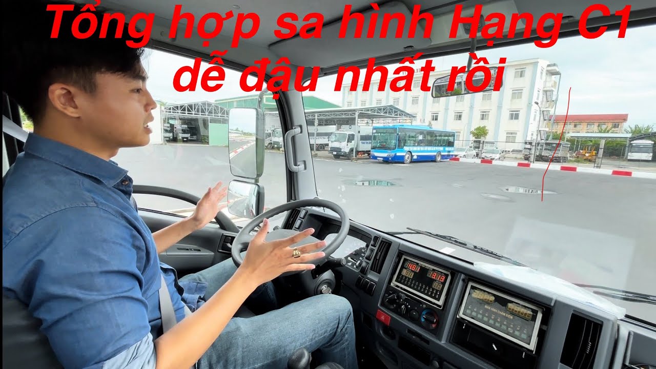 Chi tiết sa hình Hạng C1 sân mới luật mới nhất 9/2025