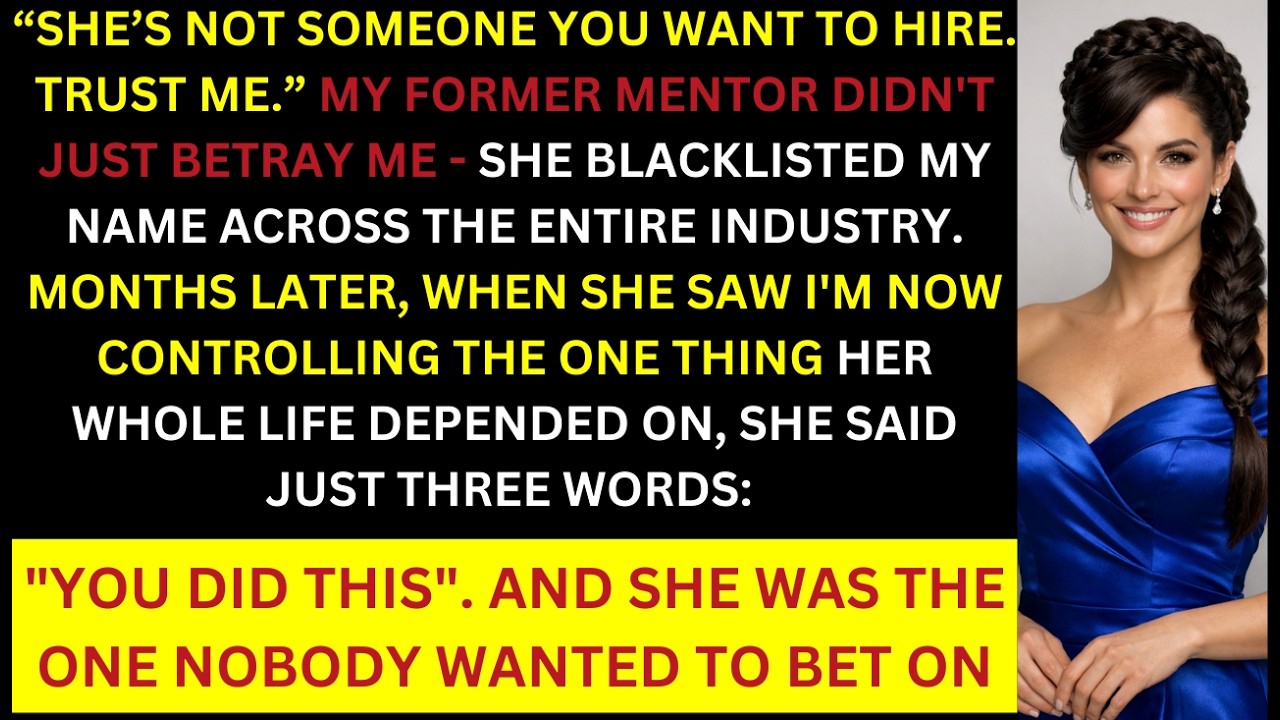 She Tried to Blacklist My Name — So I Bought the Debt and Blacklisted Hers