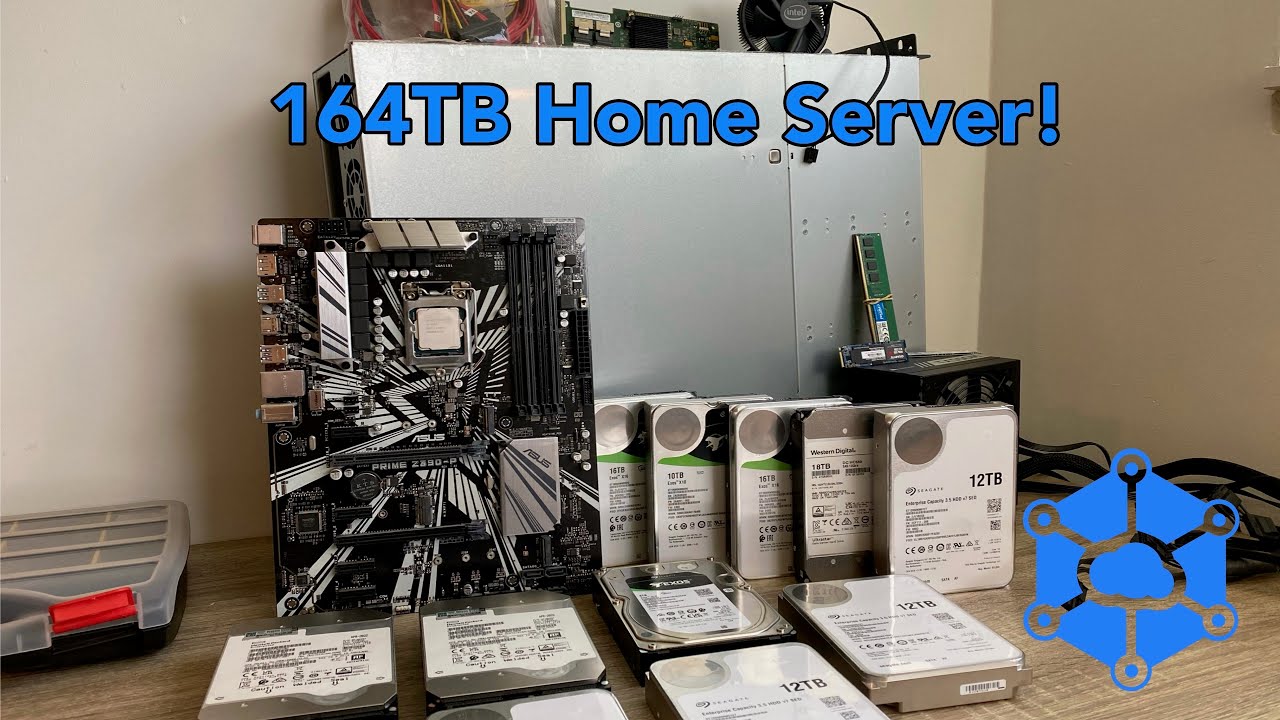 Building a massive 164TB Home Server with 12HDD’s | maximizing my Storj Earnings & much more!
