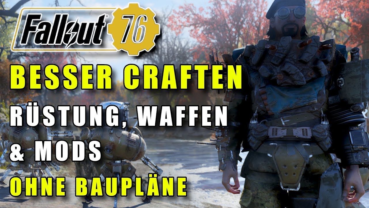 Better Weapons, Armor & Mods | NO PLANS | Fallout 76