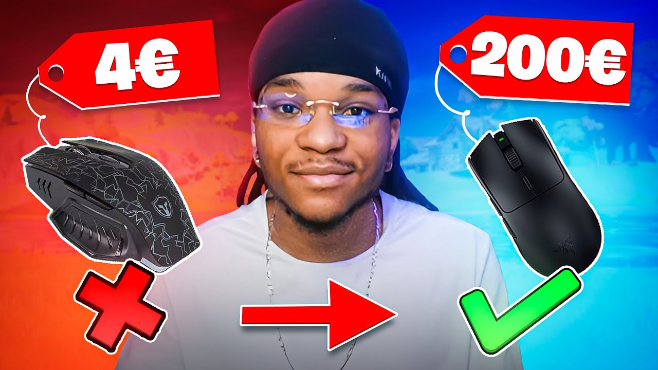 SOURIS À 4€ VS SOURIS À 200€