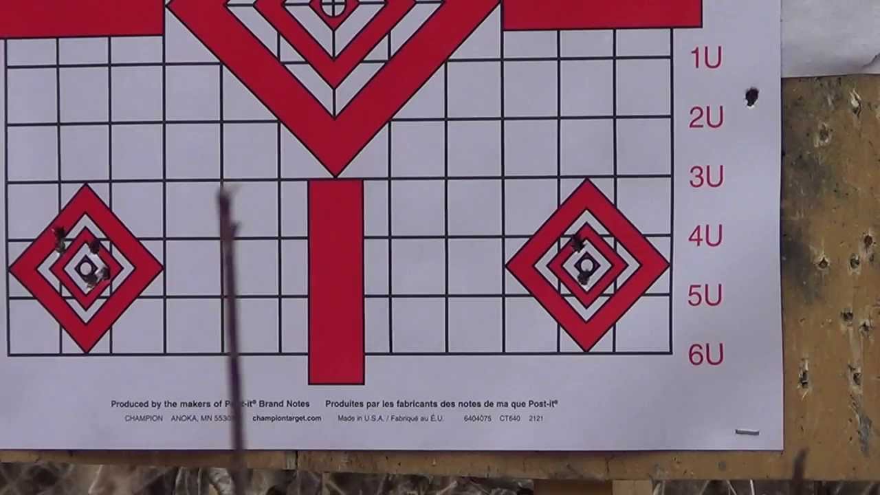 223 SAVAGE AXIS ZERO AT 100 YARDS
