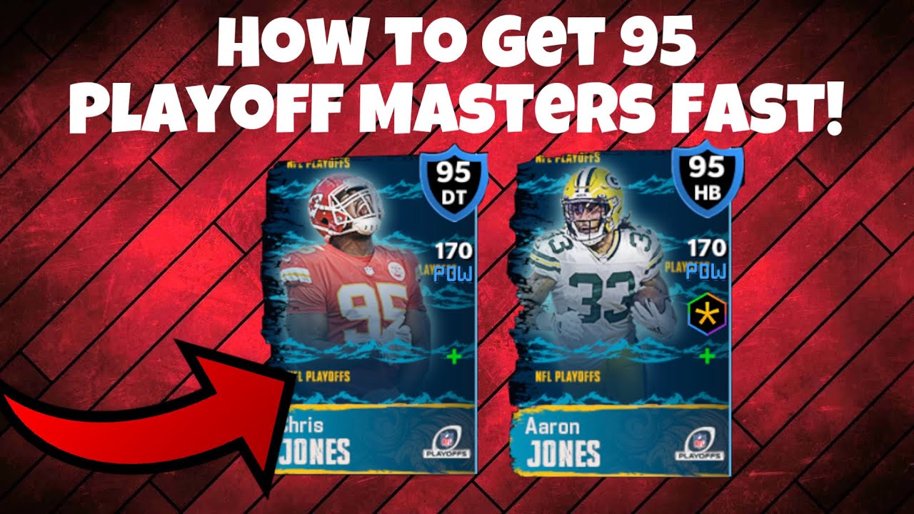HOW TO GET 95 PLAYOFF MASTERS FAST AND EASY! Madden Mobile 21