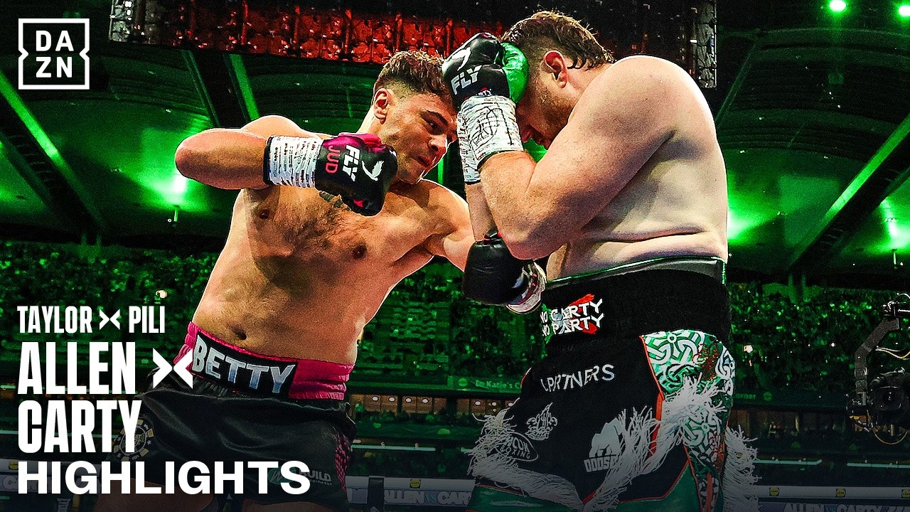 BIZARRE ENDING! Dave Allen vs. Thomas Carty | Fight Highlights
