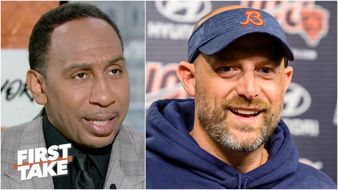 Stephen A. admits: I've been too tough on Matt Nagy and the Bears | First Take