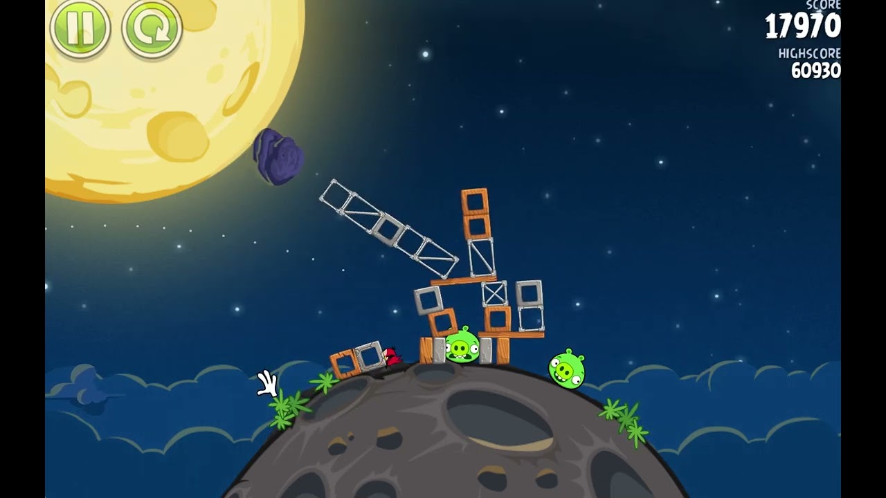 Angry Birds Space Level 4