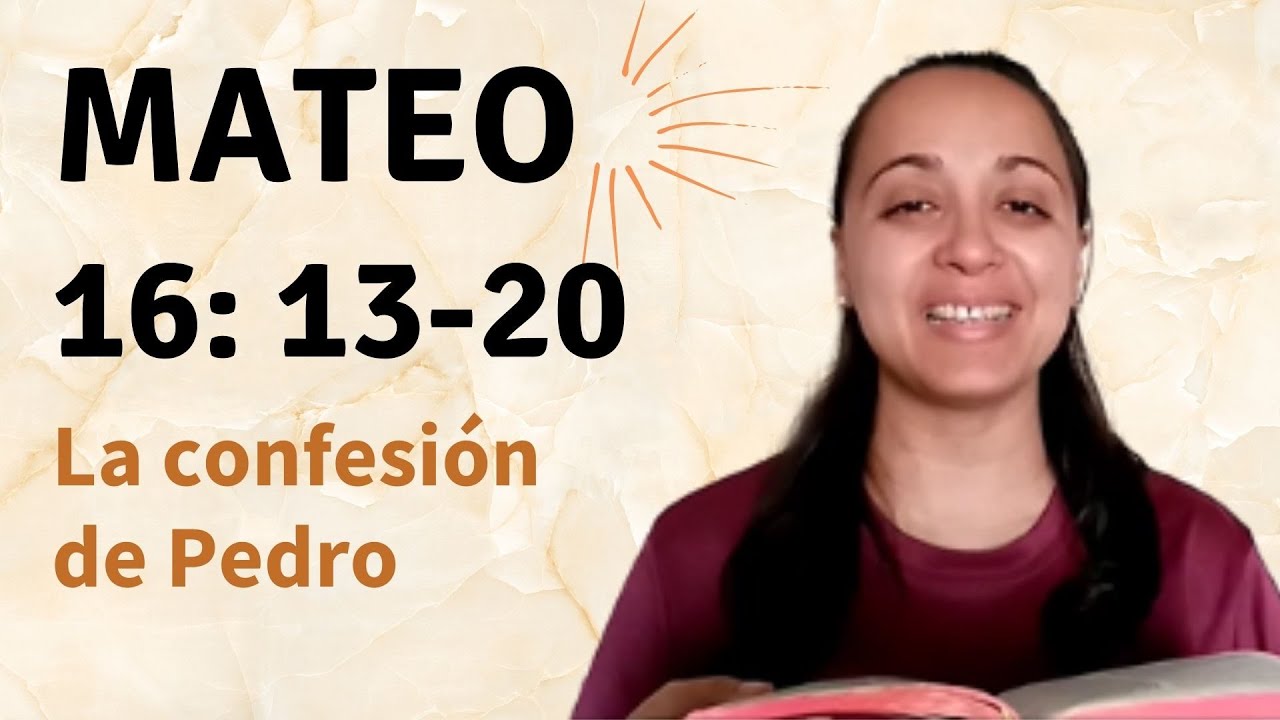 Mateo 16: 13-20 (La confesión de Pedro) - Kateryna Karreras