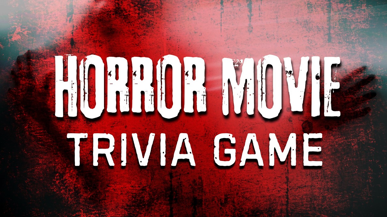 HORROR Movie Trivia Game - Full Game [4 Rounds of Horror Movie Trivia]