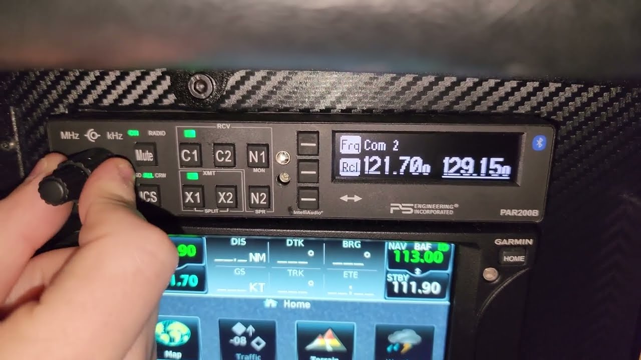 PAR200B Audio Panel Remote Comm Tutorial
