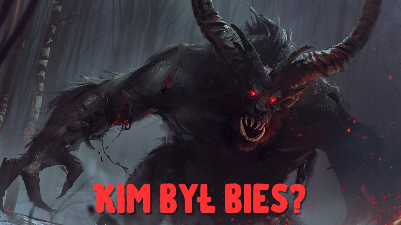 Bies - stw&oacute;r z mitologii słowiańskiej 🐉 Rogaty zwiastun chaosu i nieszczęścia 💥🔥