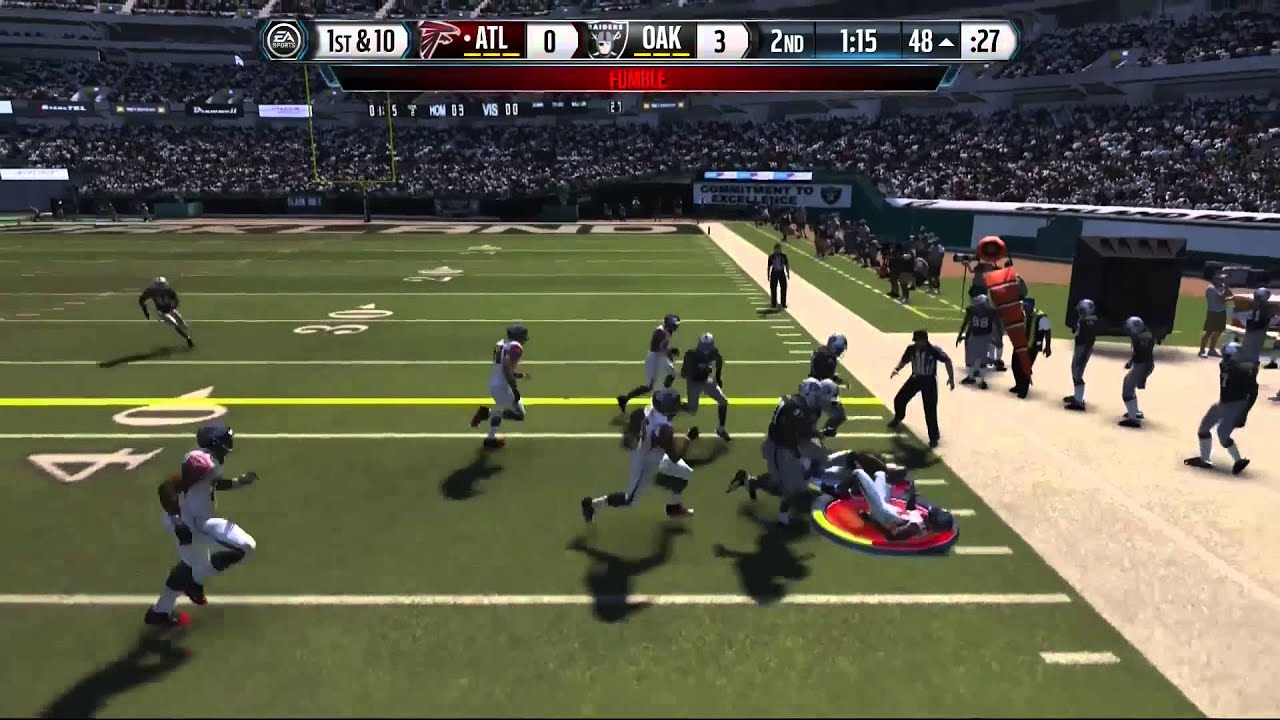Madden 15 Online Ranked Gameplay with Oakland Raiders | 1st Game of Year