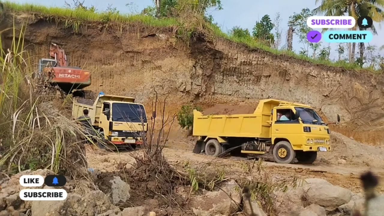 how to loading dirt to dump truck