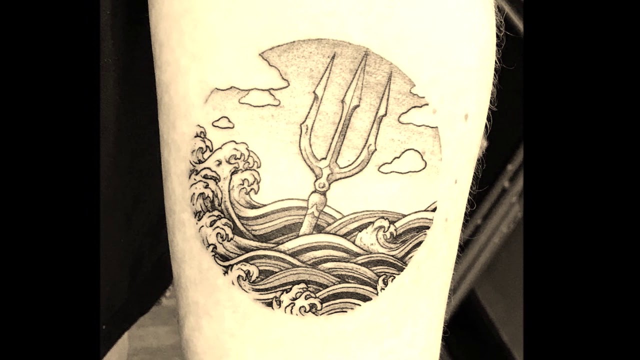 Top Best  30 Trident Tattoo