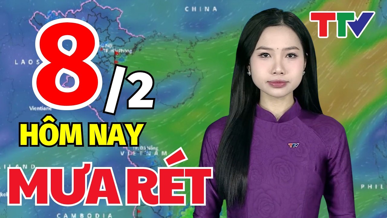 Bản tin cảnh báo thiên tai và thời tiết 08/02/2026 | Thanh Hóa TV