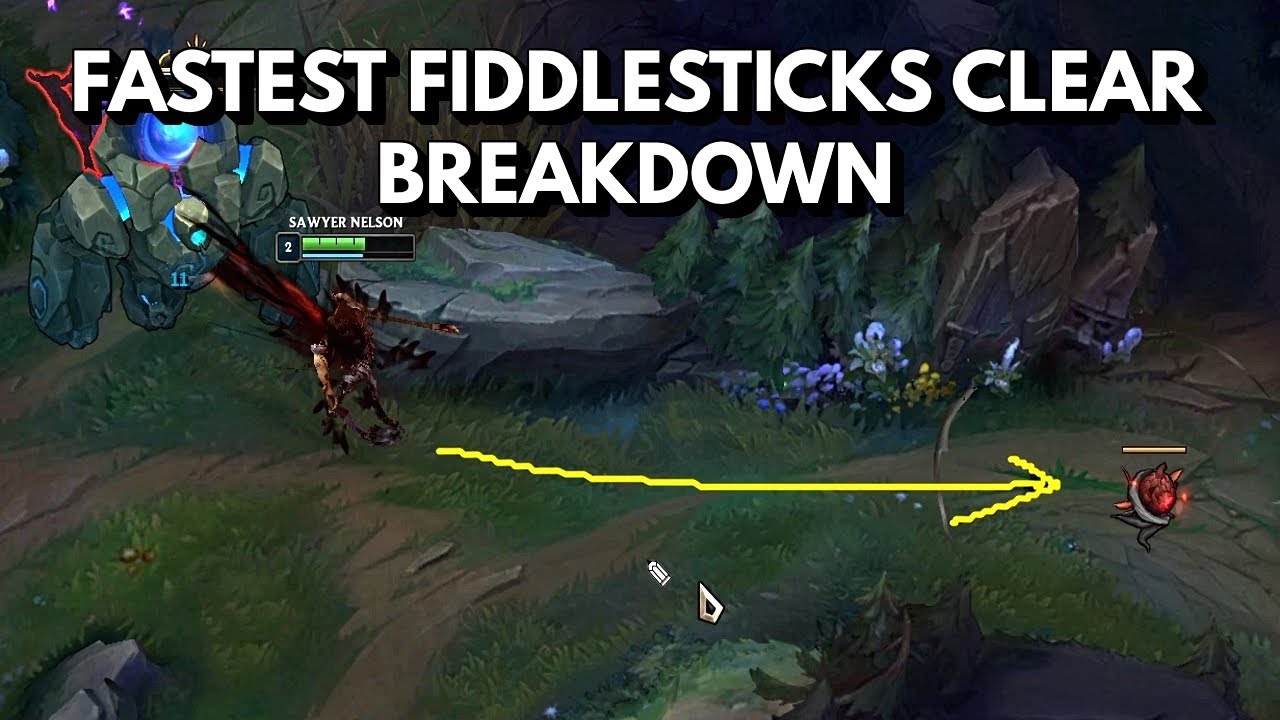 HOW TO DO THE FASTEST FIDDLESTICKS CLEAR | 3:03 Full Clear