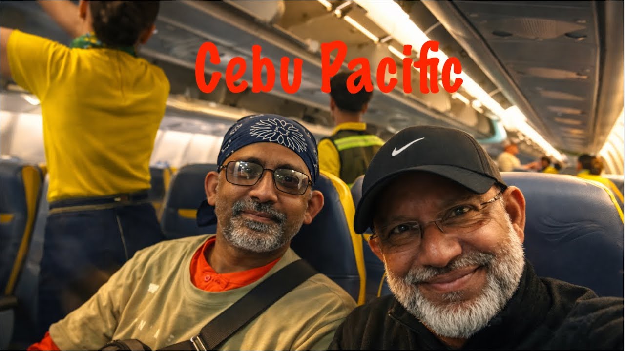 লীনটিক থেকে বিদায় নিয়ে যাচ্ছি ব্যাংকক || Lintic to Bangkok in Cebu Pacific.