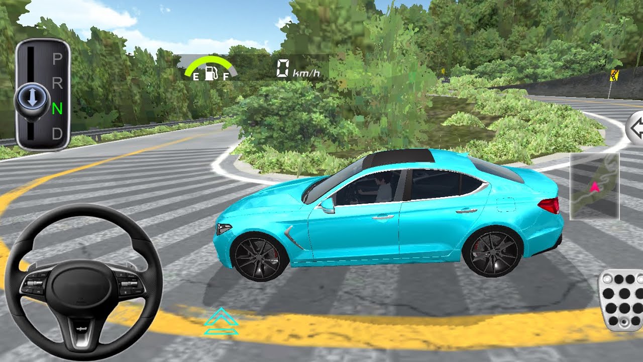 New car ki car green car new 3-D classic gameplay android gameplay new game and station forest 2026￼