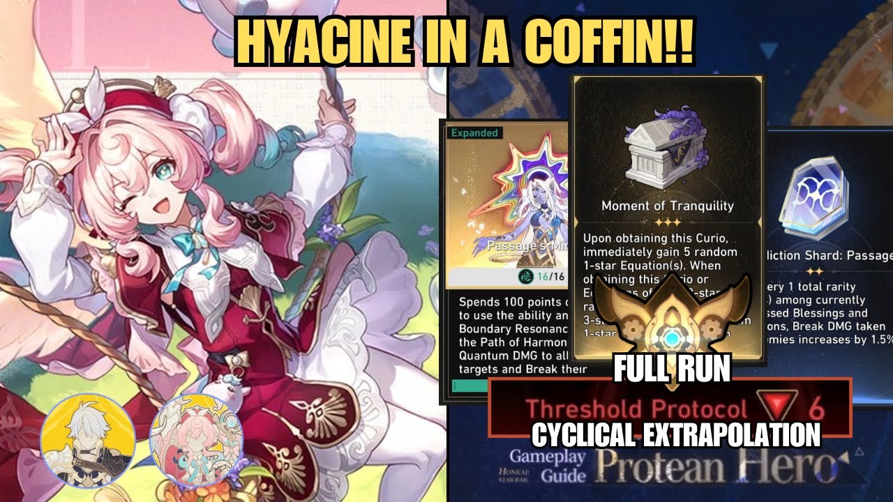Hypercarry Hyacine and a Moment of Tranquility curio | DU Cyclical Extrapolation V6