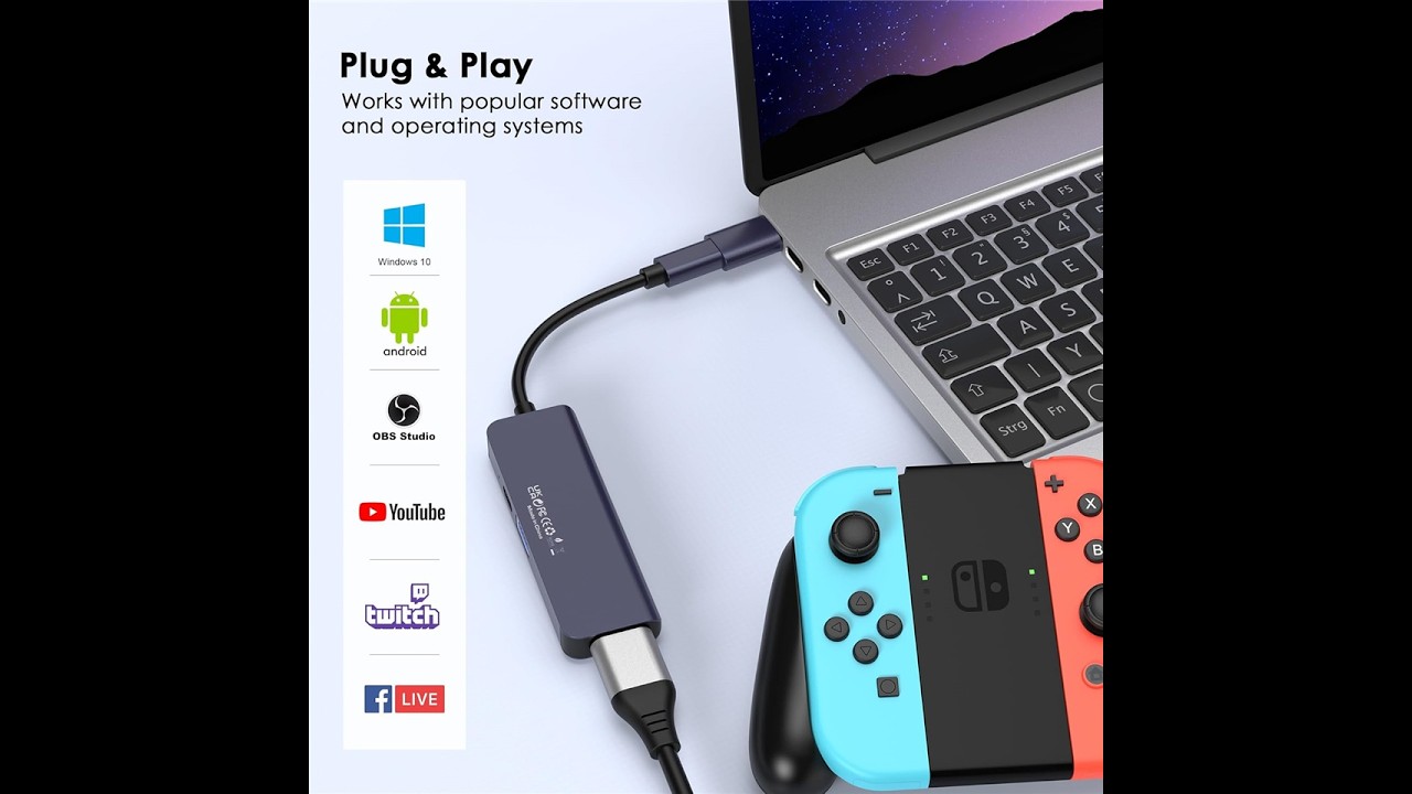 Navceker USB 3.0 Video Capture Card Review | 100W PD HDMI Capture for Meta Quest 3 & iPad