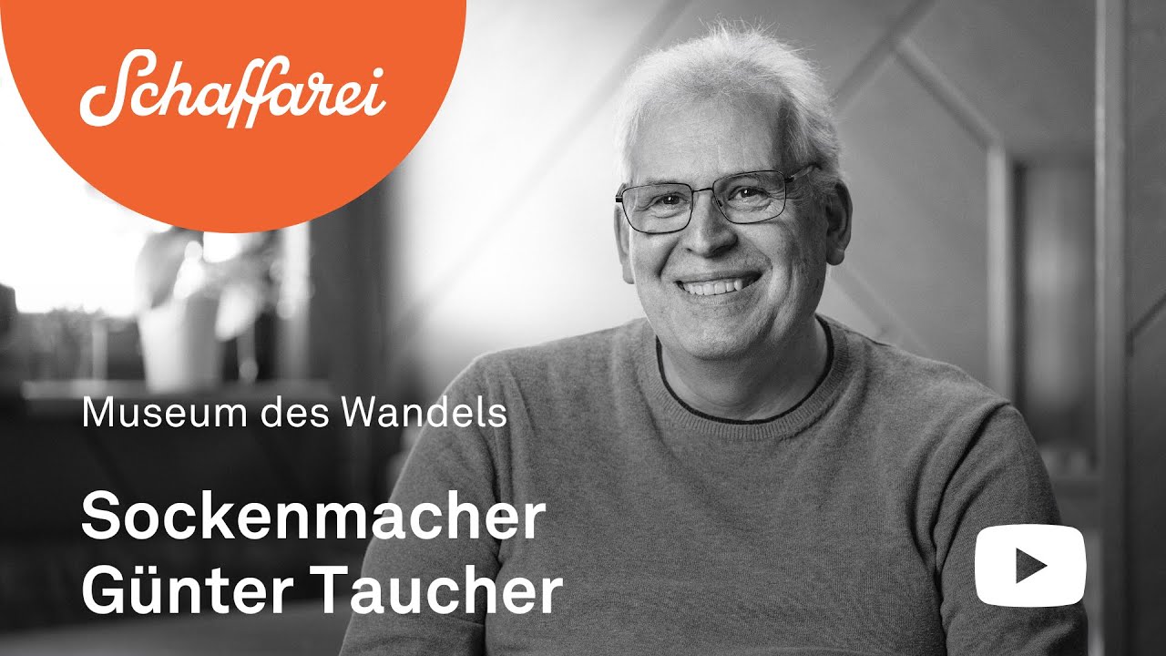 Sockenmacher Günter Taucher im Portrait