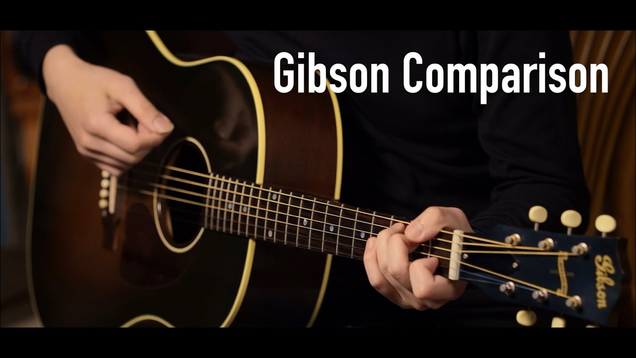 Gibson J-45 Vintage VS J-45 Standard