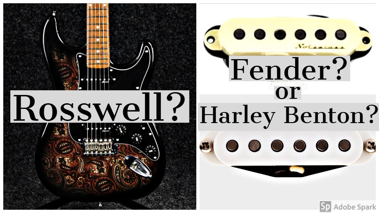 Which Pickup Is Best? / Stratocaster Pickup Comparison / Fender / Harley Benton /Rosswell