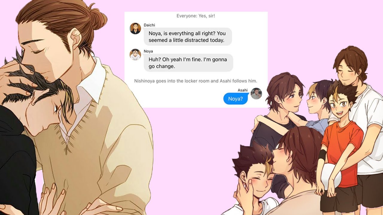 Nishinoya Has a Heartbreaking Secret || Part (2/2) of a Asanoya Texting Story