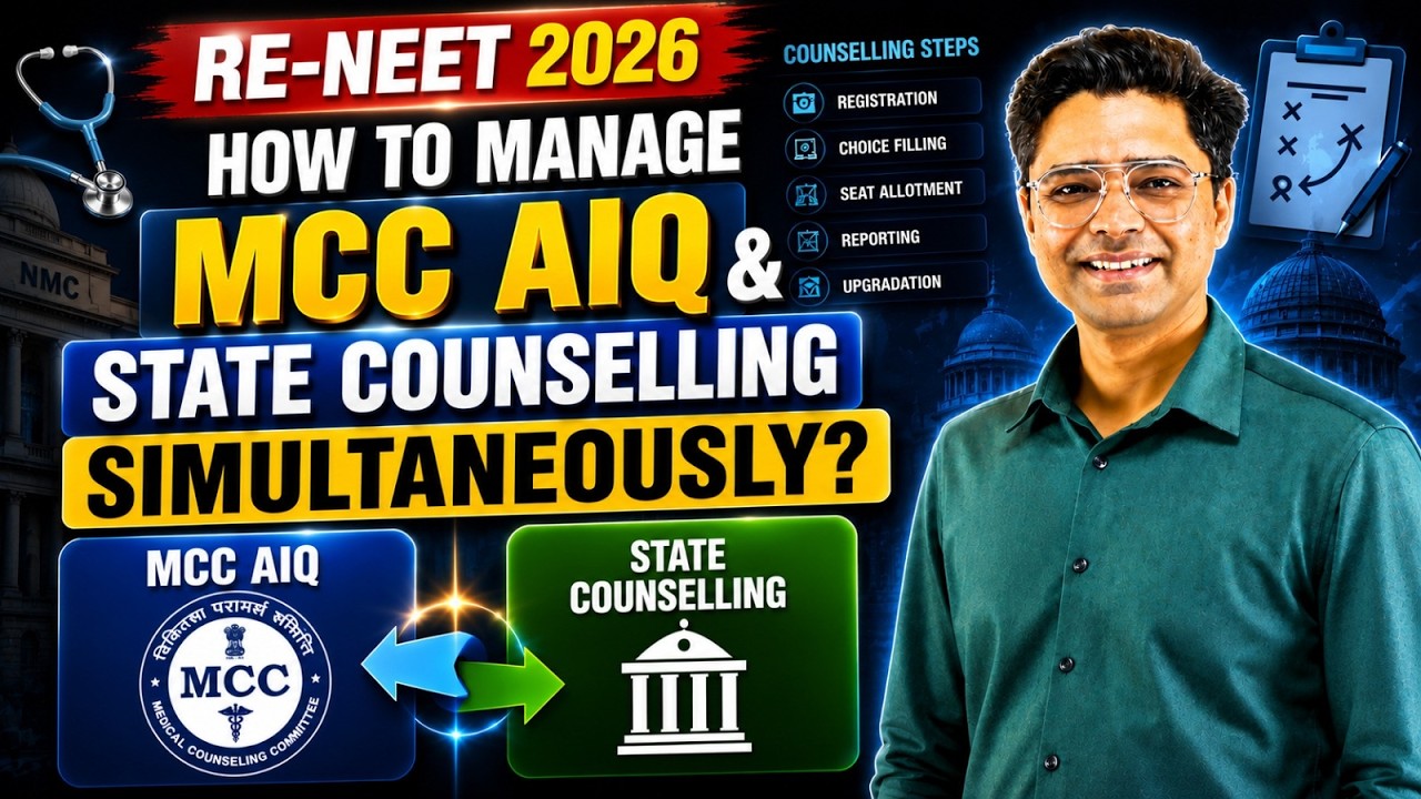 NEET Counselling 2026 | MCC and State Counselling - Full Process | Govt & Private MBBS Admission