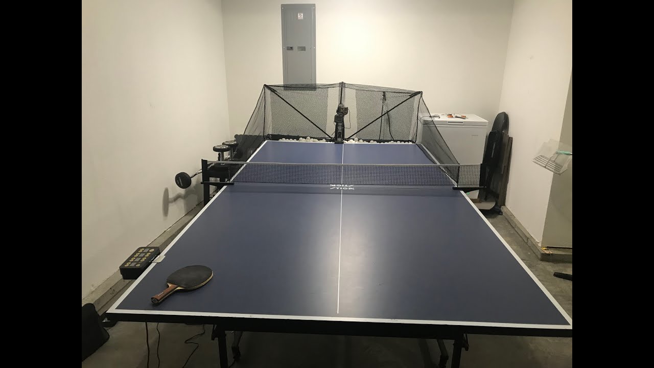 Testing My Suz Table Tennis Robot