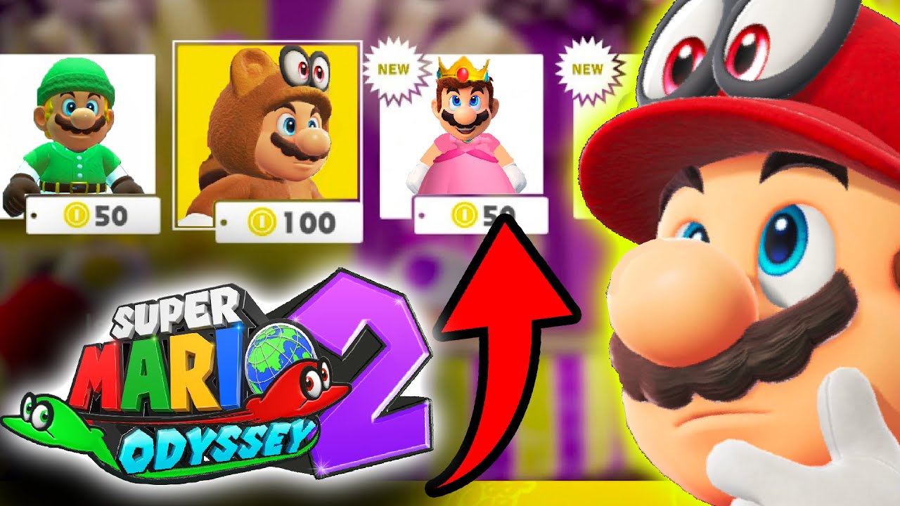 50 новых идей костюмов для Super Mario Odyssey 2