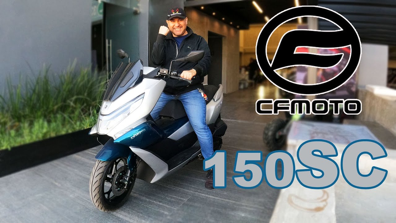 Motoneta CFMoto150SC | No creerás el final del video