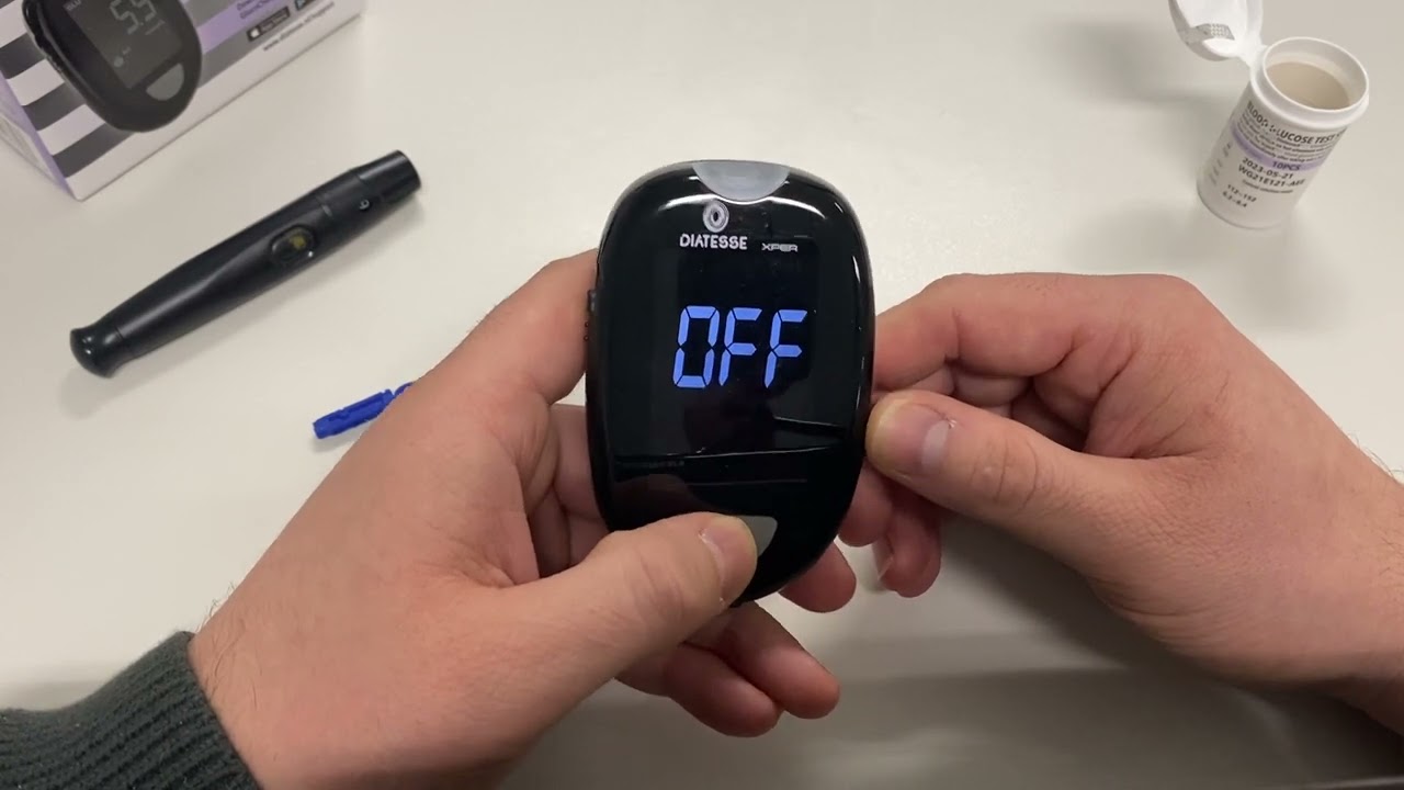 Productvideo Diatesse XPER bloedglucosemeter