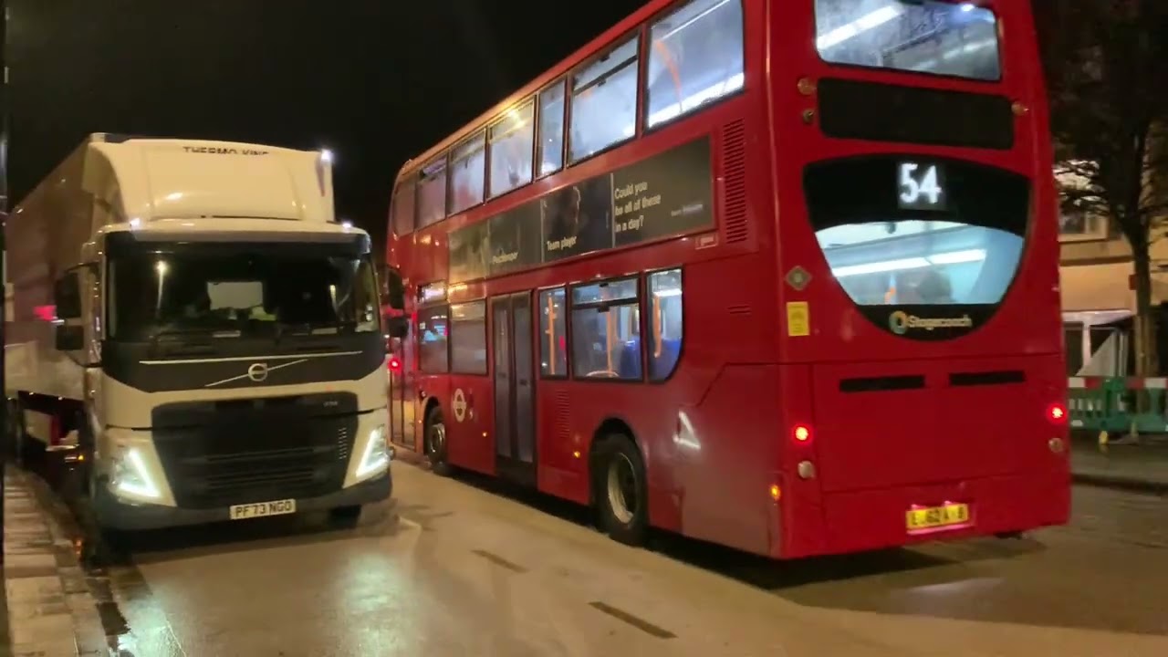 Diesel / Hybrid bus observations in London (February 2026)