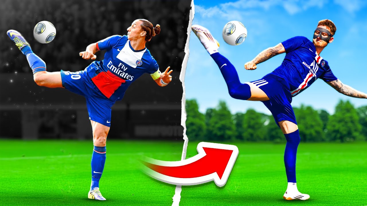 STRZELIŁEM BRAMKĘ PIĘTĄ JAK ZLATAN? | ODTWARZAMY NAJLEPSZE BRAMKI #16