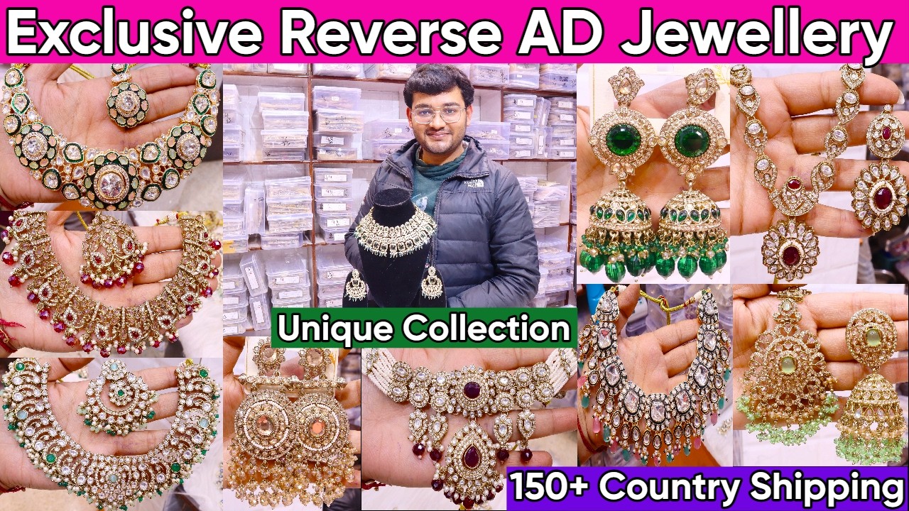 Latest Celebrity Inspired Affordable Reverse AD Jewellery Collection 2026 | New Designer Jewellery