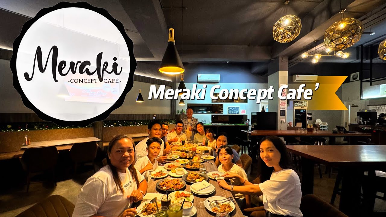 MERAKI CONCEPT CAFE’ BINTULU // MAU MAKAN STEAK BOLEH DATANG KE SINI // BANYAK MAKANAN PILIHAN //