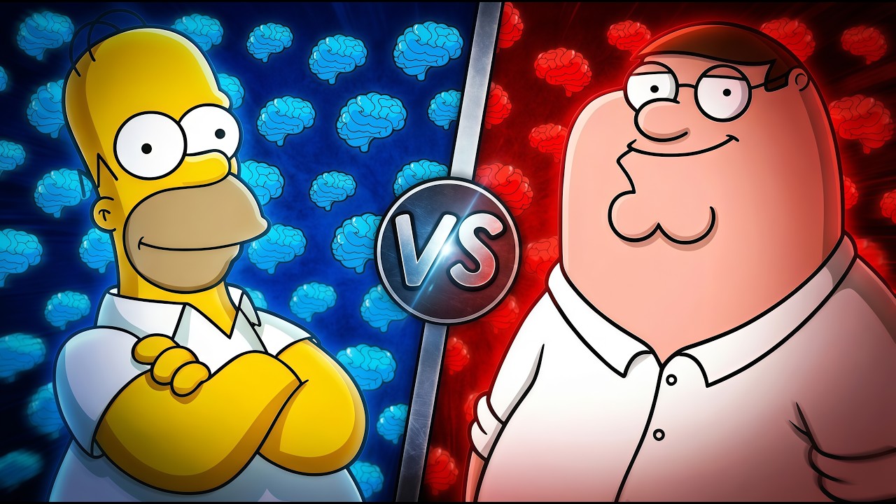 HOMER vs PETER | Quem é REALMENTE o mais burro? (Duelo de QI)
