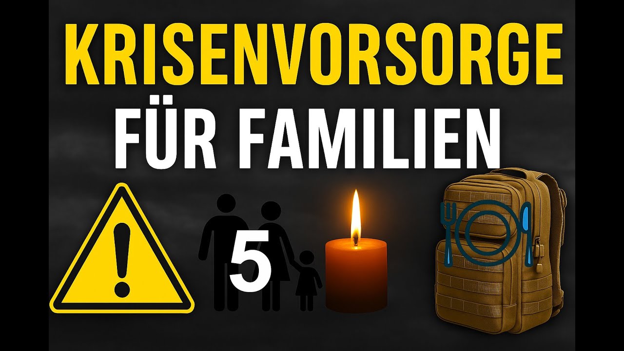 Krisenvorsorge f&uuml;r Familien Teil 5 - Krisenern&auml;hrung f&uuml;r Familien &ndash; So geht es auch ohne Strom!