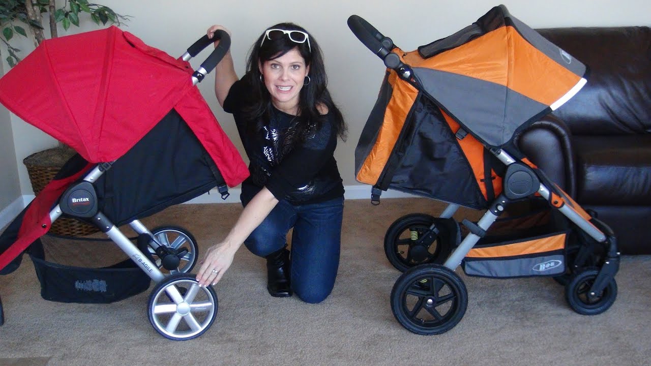 BOB Motion vs Britax B-Agile Side by Side Comparison