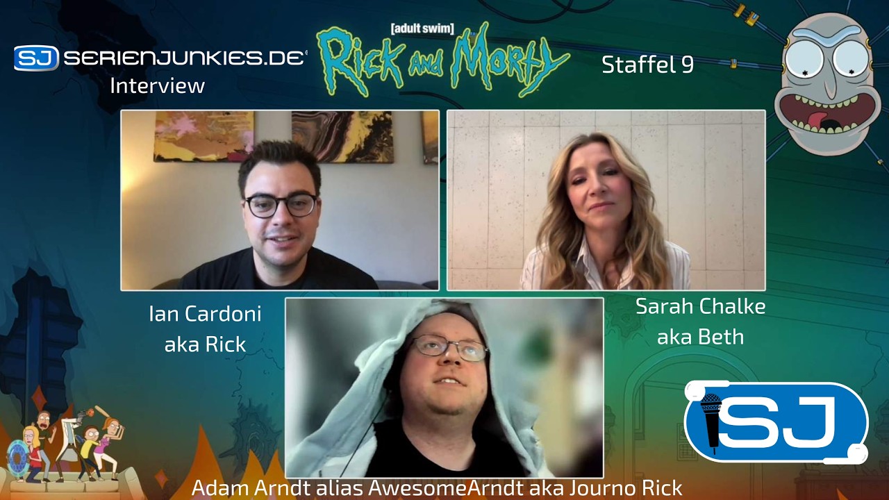 Rick and Morty: Interview mit Sarah Chalke und Ian Cardoni aka Beth und Rick - Spricht Beth Deutsch?